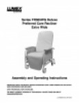 Assembly and Operating Instructions - Deluxe Preferred Care® Recliner Series-Wide